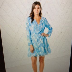 Sail to sable tassel A-line dress nwt xs